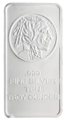 10 oz Prospector Silver Bar - SilverTowne Mint